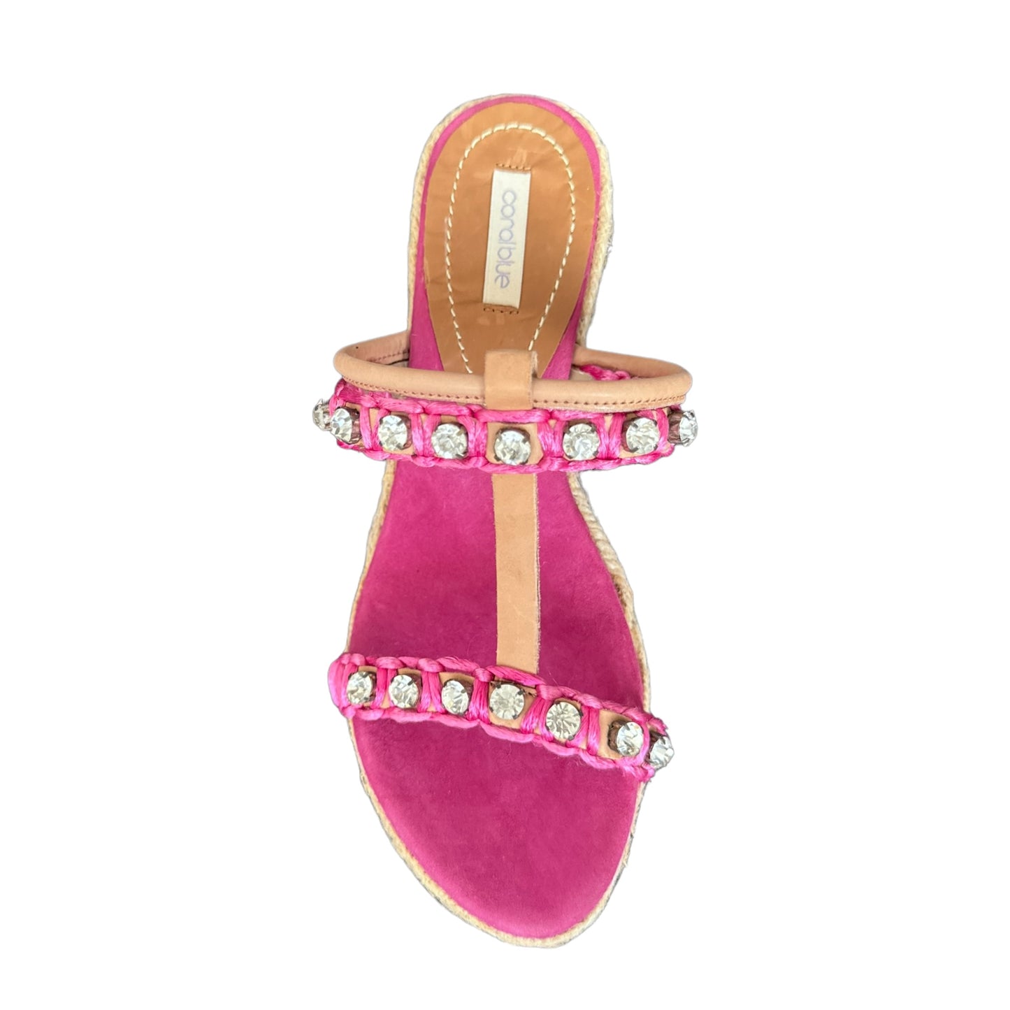 Zeppa espadrillas Coral blue