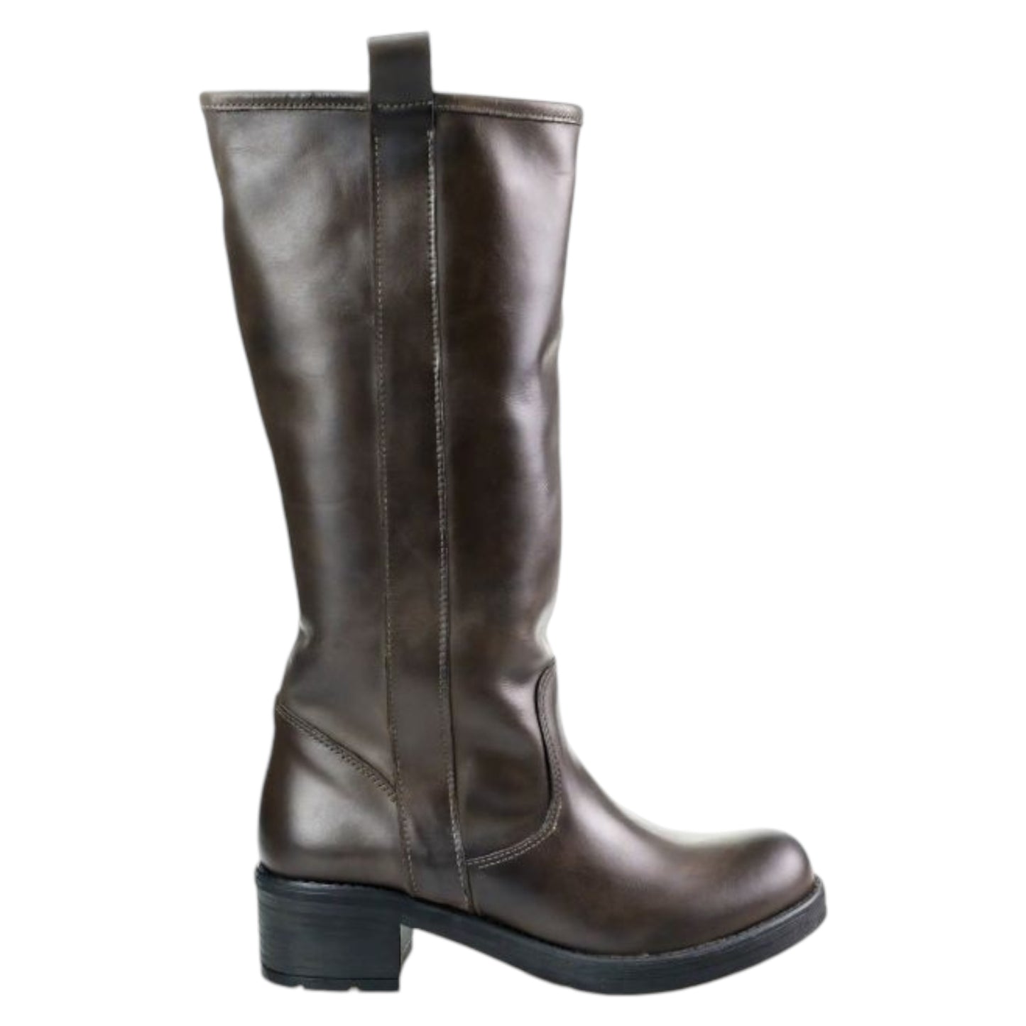 Stivale Galieti alto in pelle