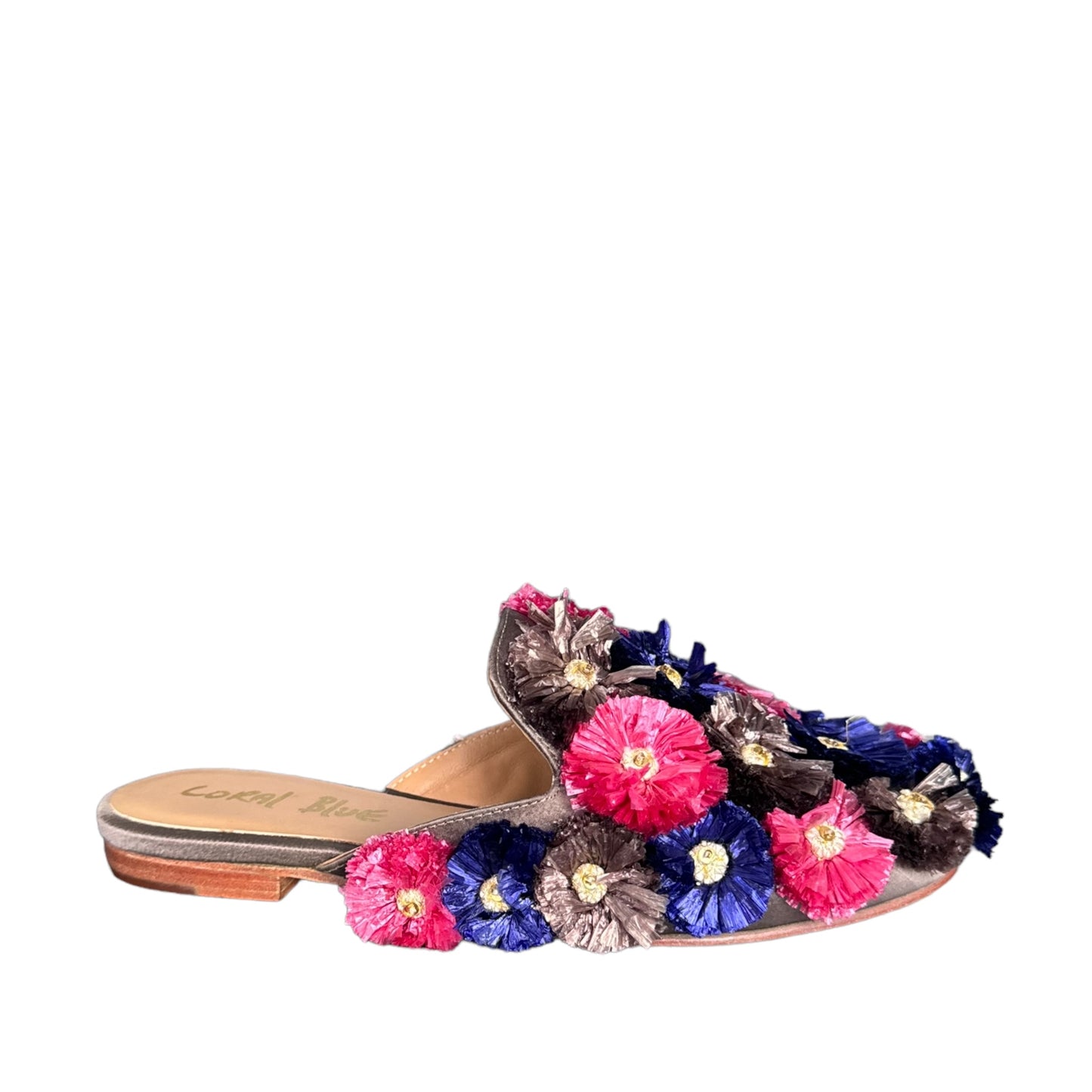 Sabot nap fiori Coral Blue