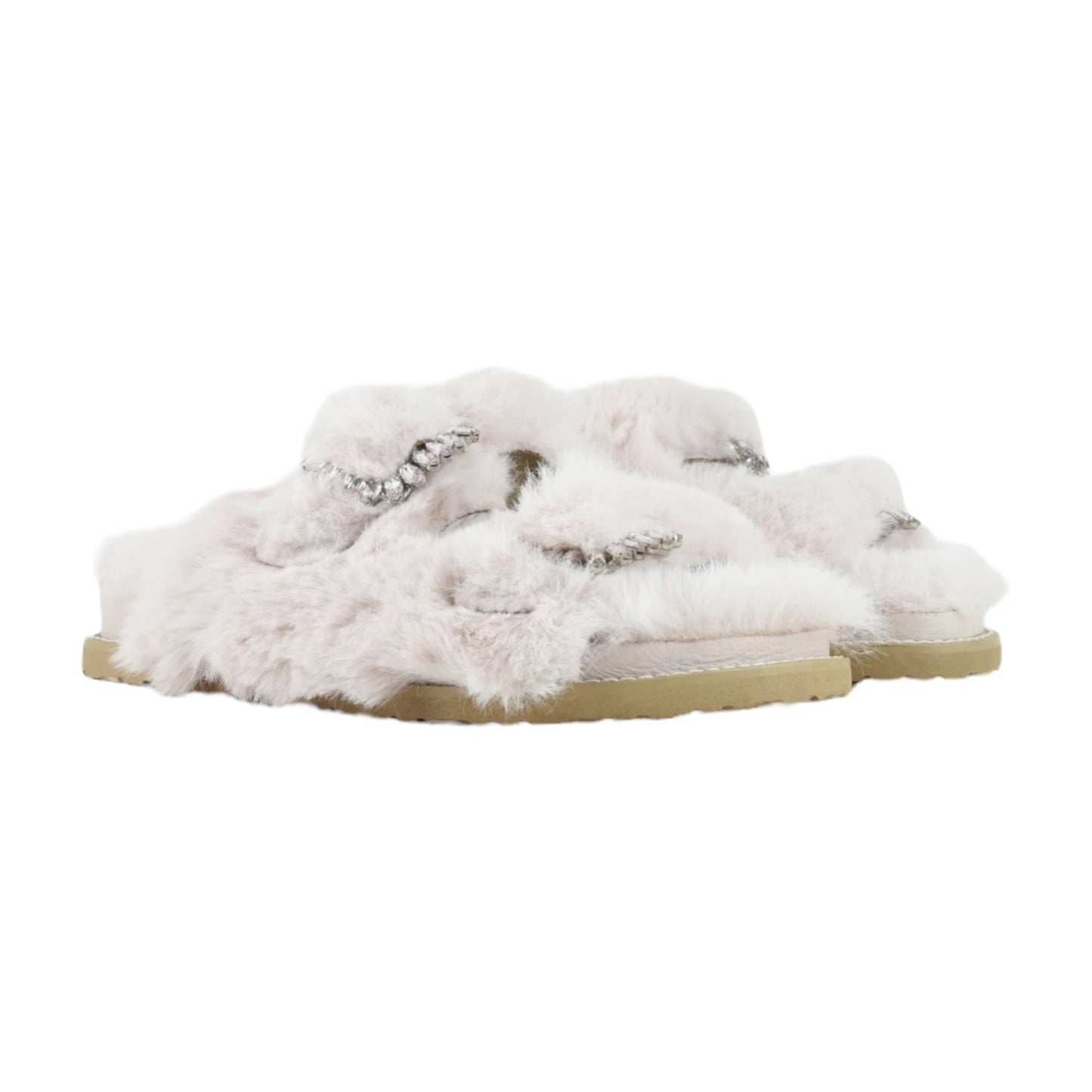 Ciabatta teddy Coral blue