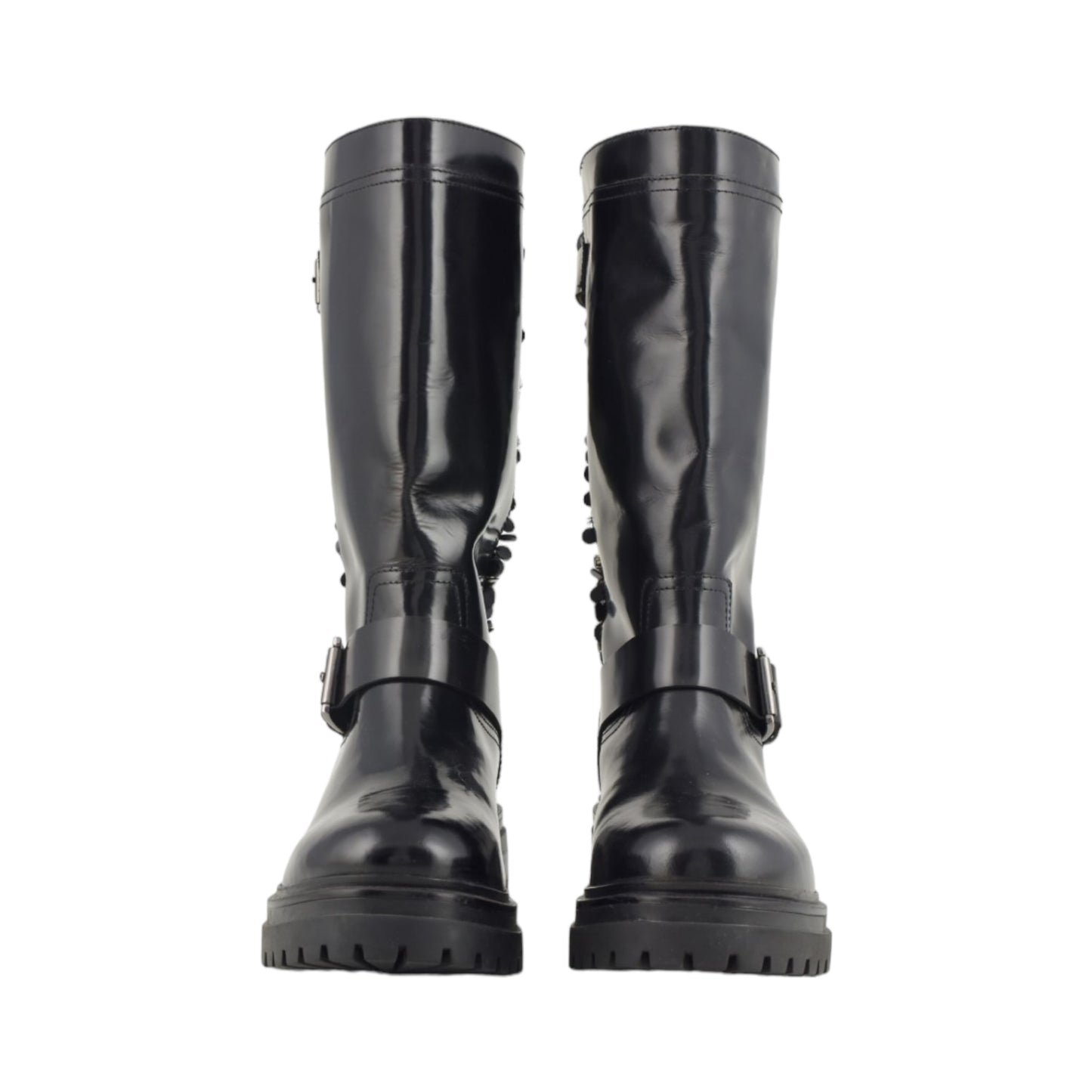 Biker boot alto Coral Blue