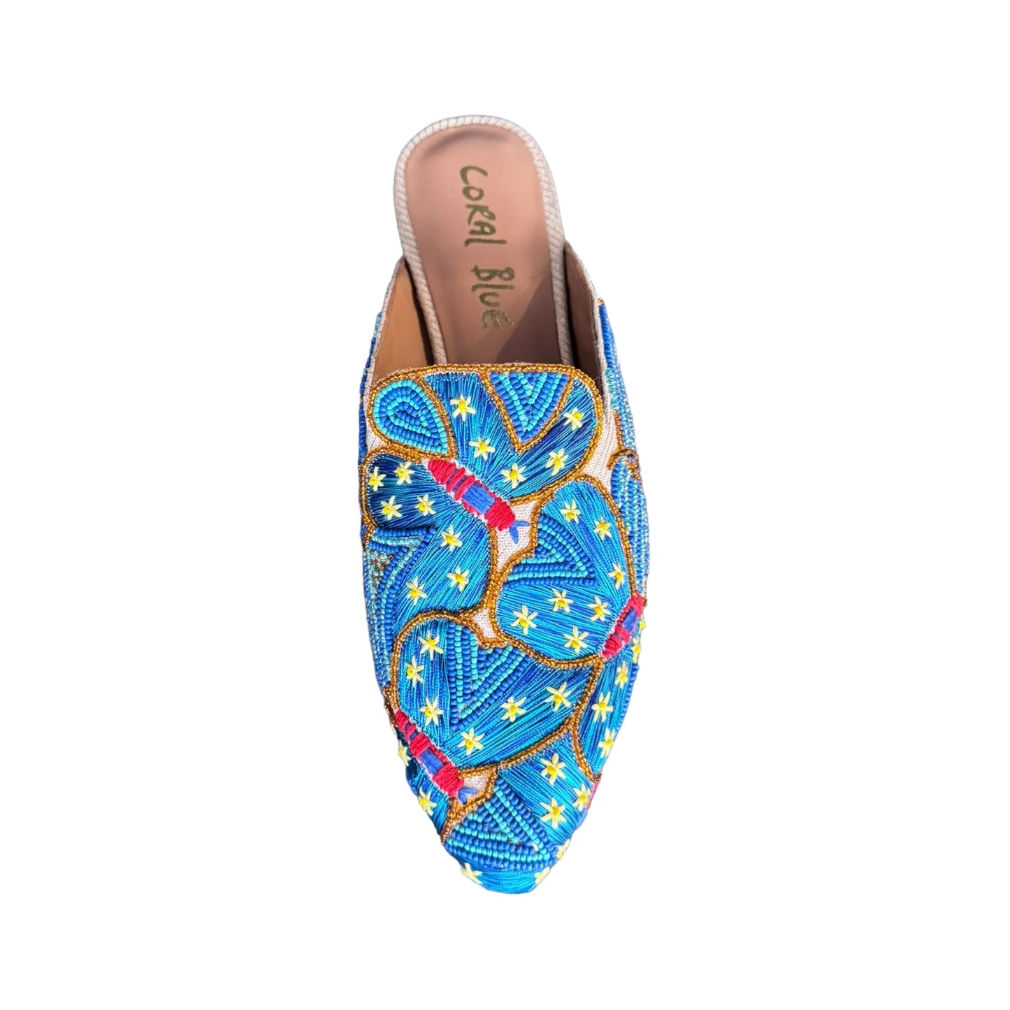 Sabot farfalla Coral Blue