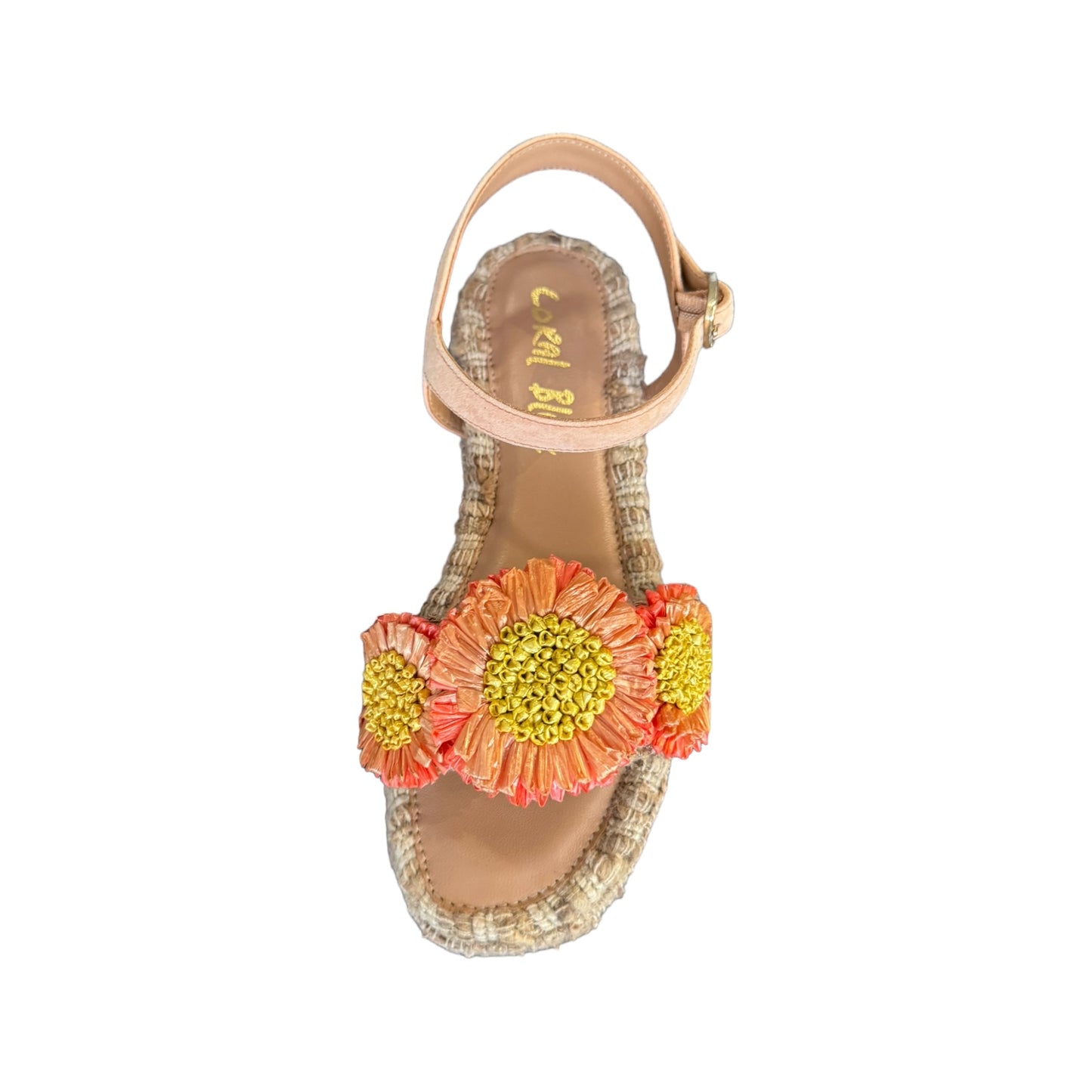 Zeppa girasole Coral Blue