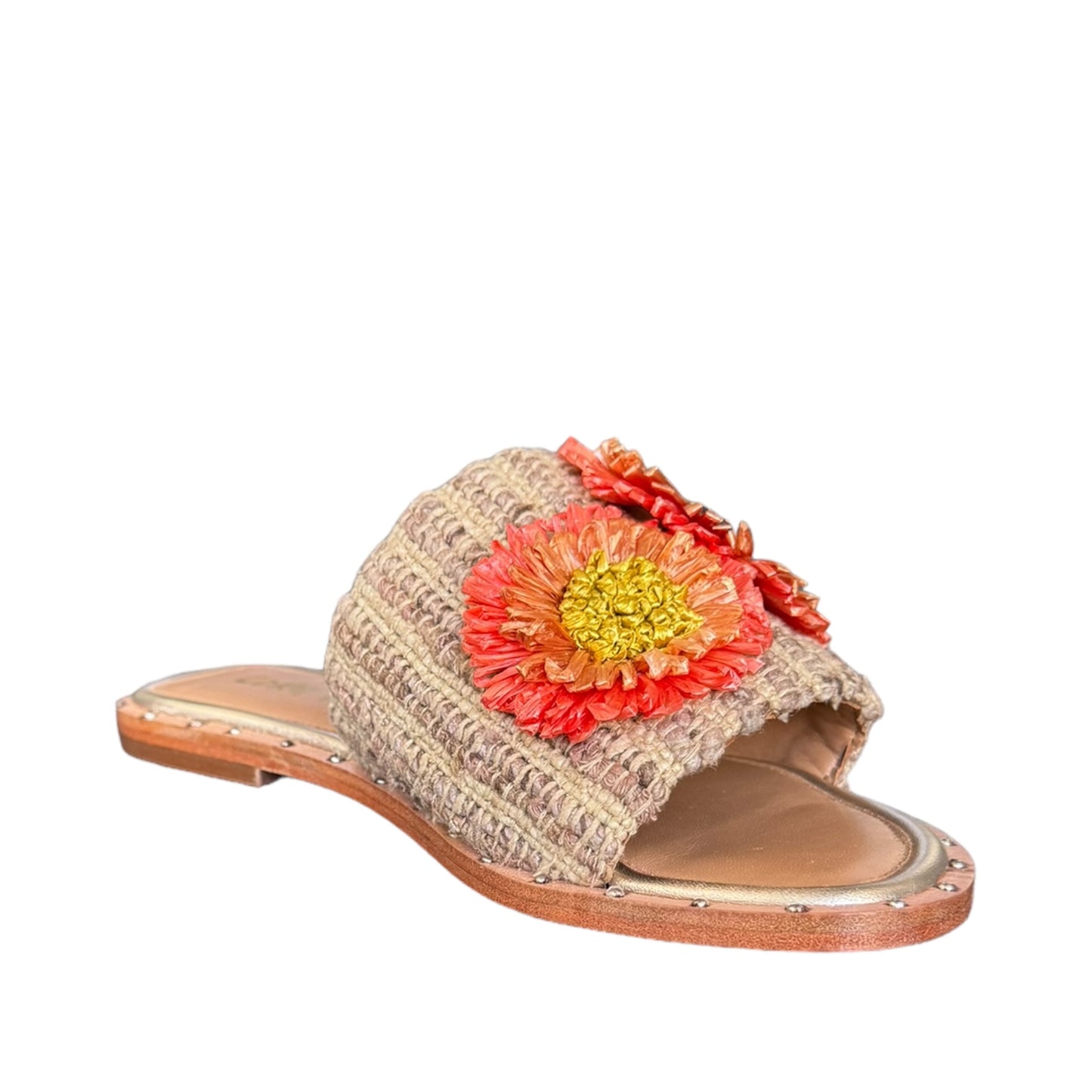 Ciabatta girasole Coral Blue