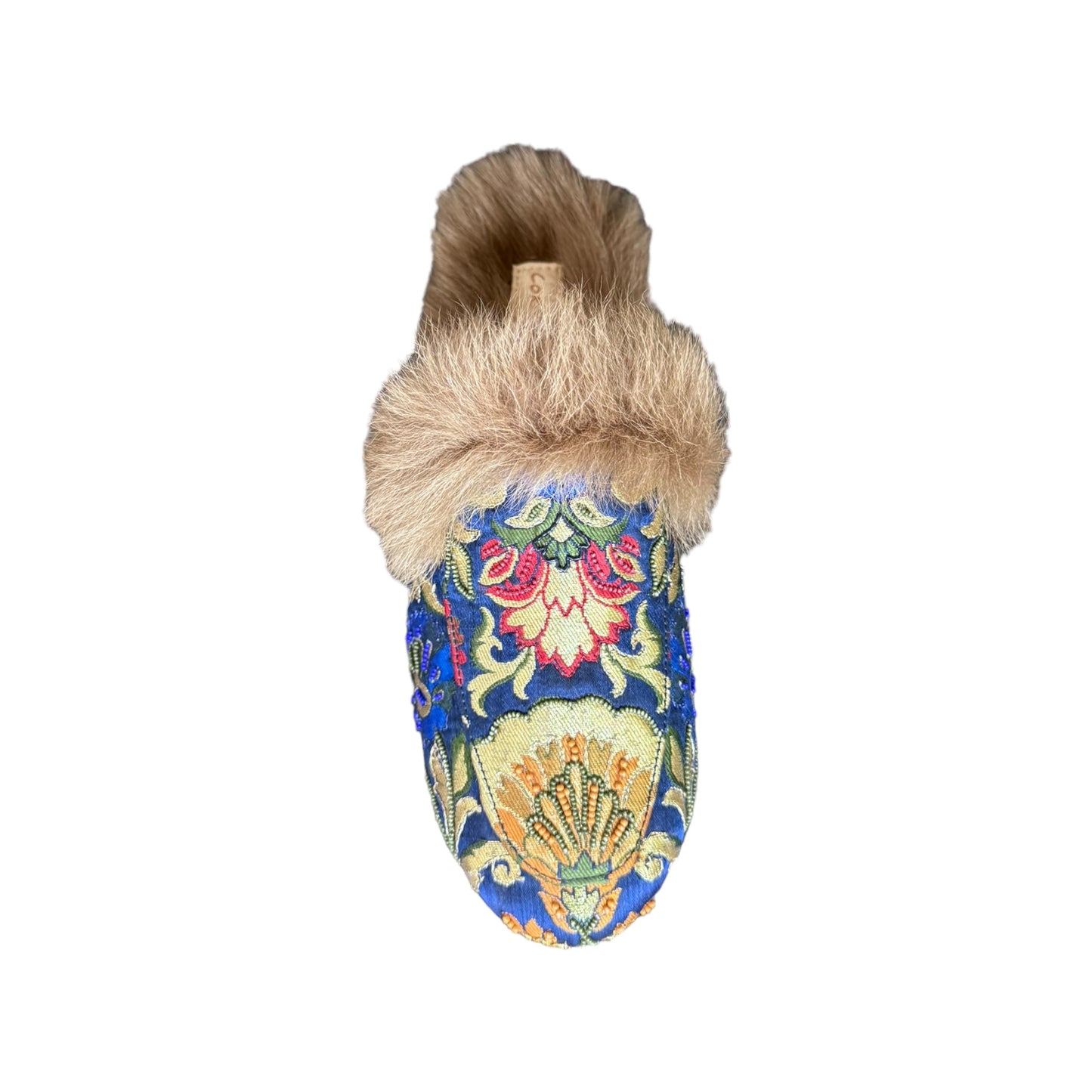 Sabot pell Coral blue