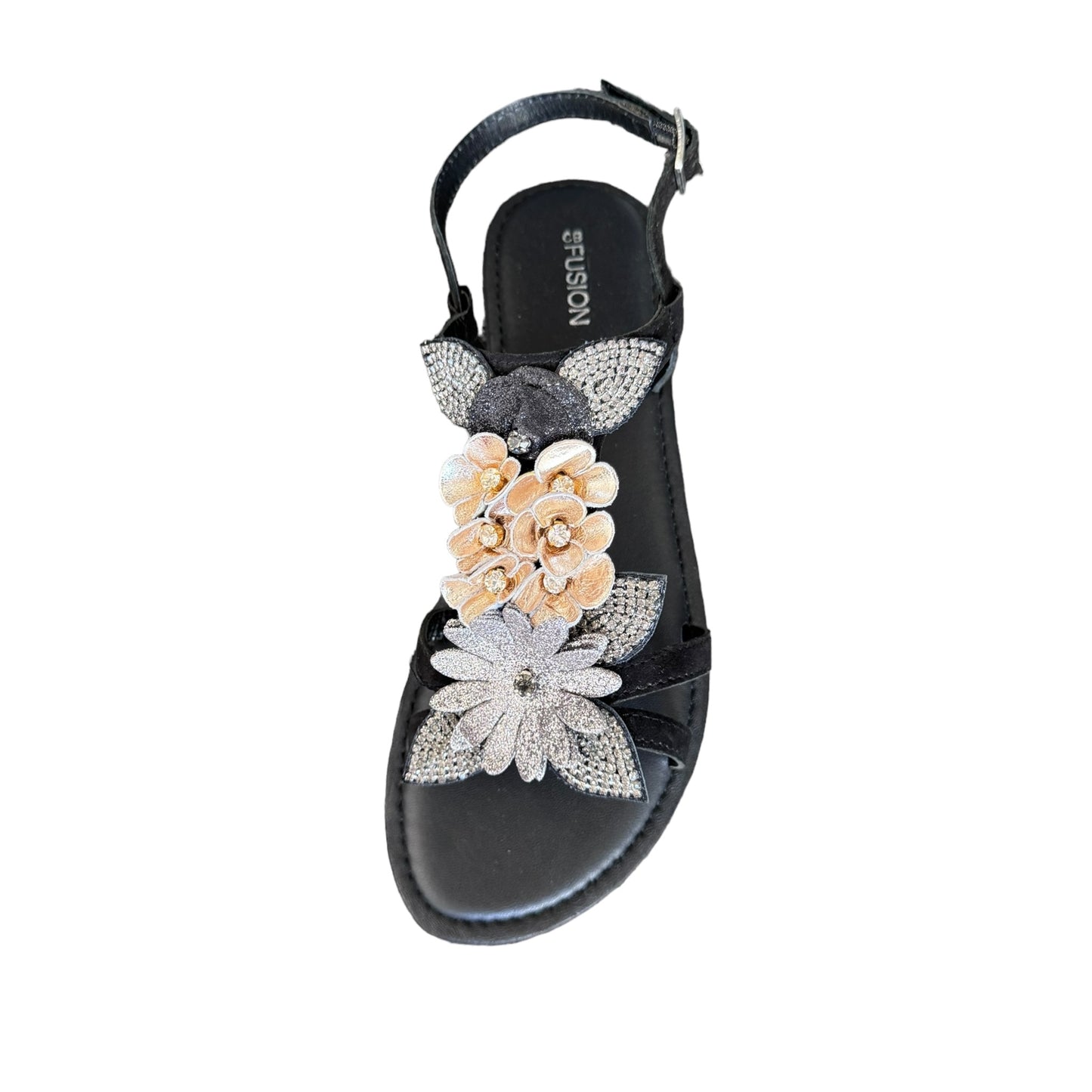 Sandalo basso fiori CB Fusion