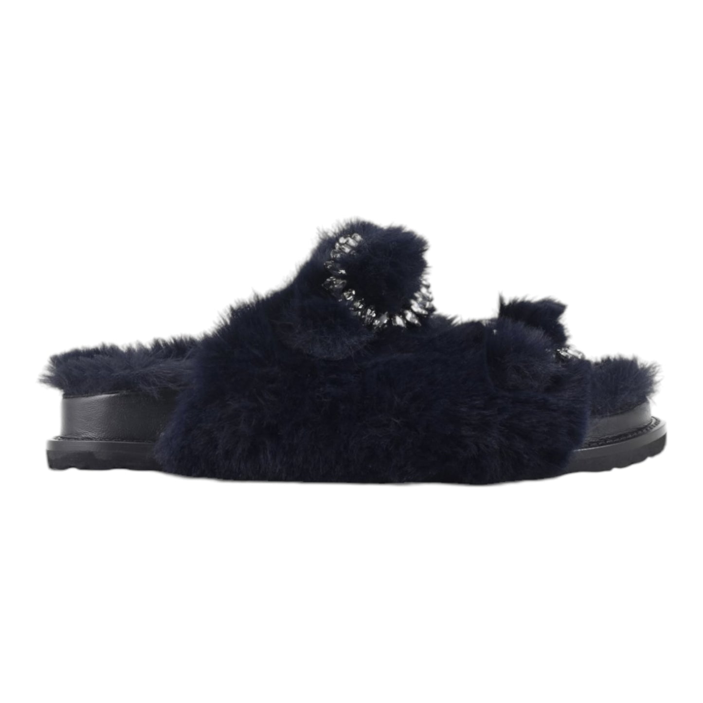 Ciabatta teddy Coral blue