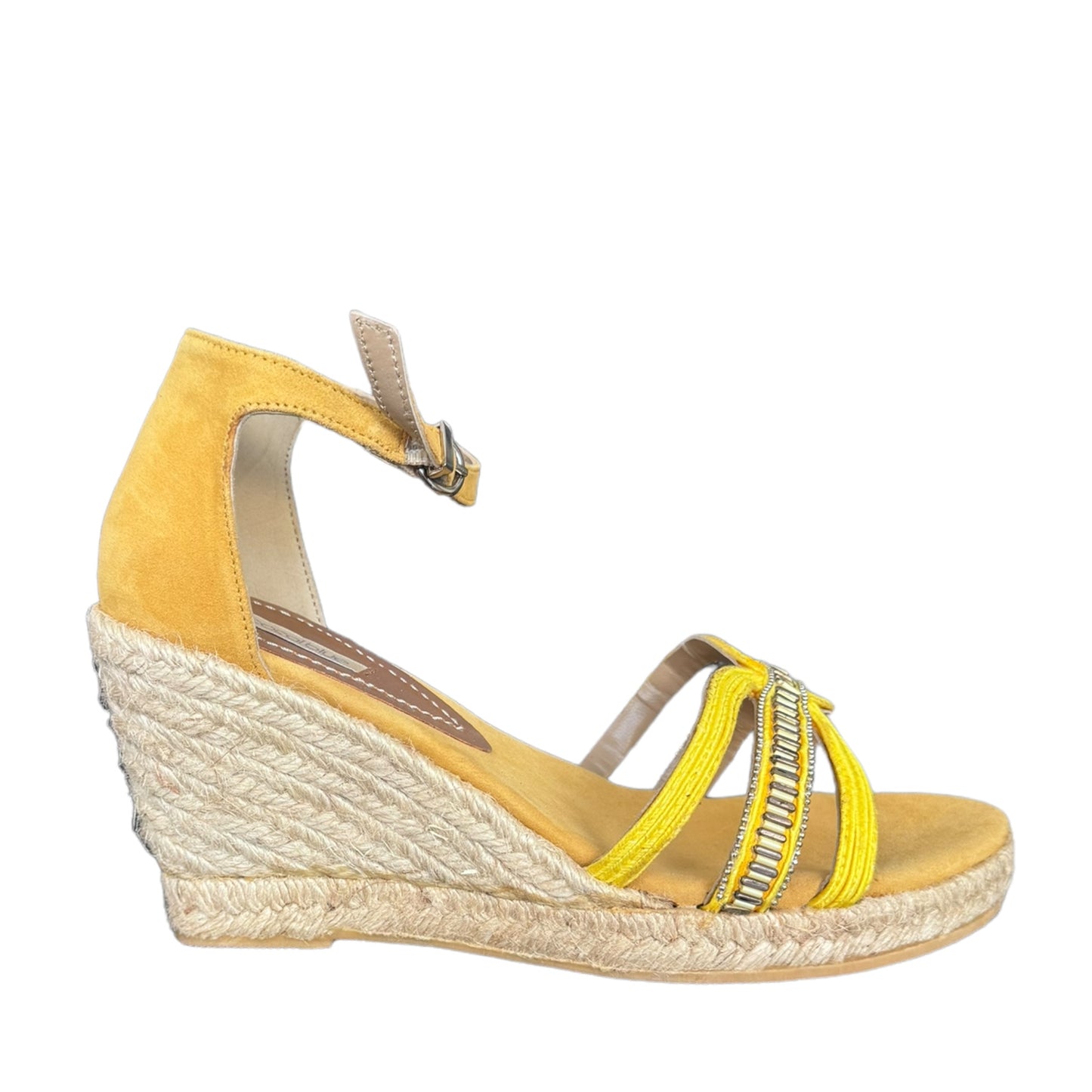 Zeppa espadrillas Coral blue
