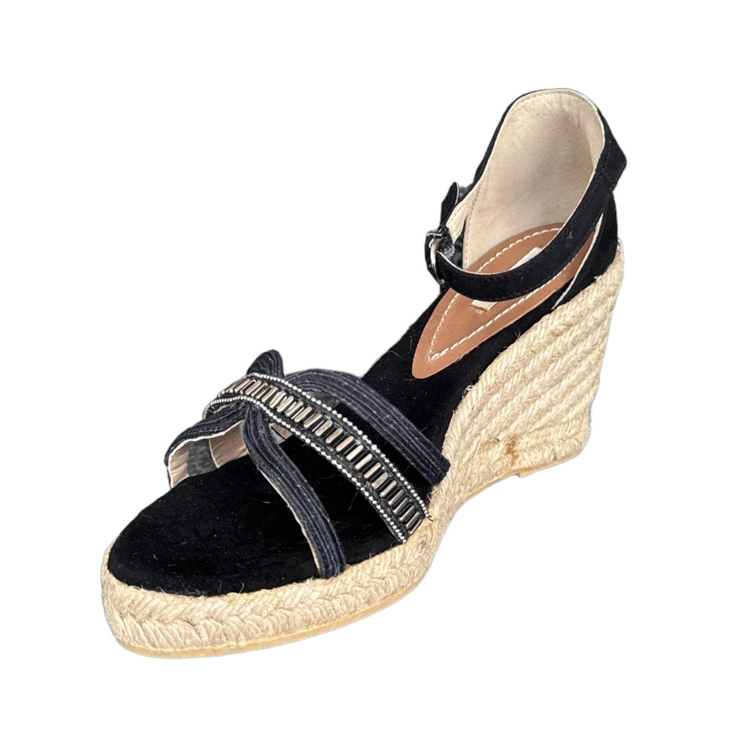 Zeppa espadrillas Coral blue