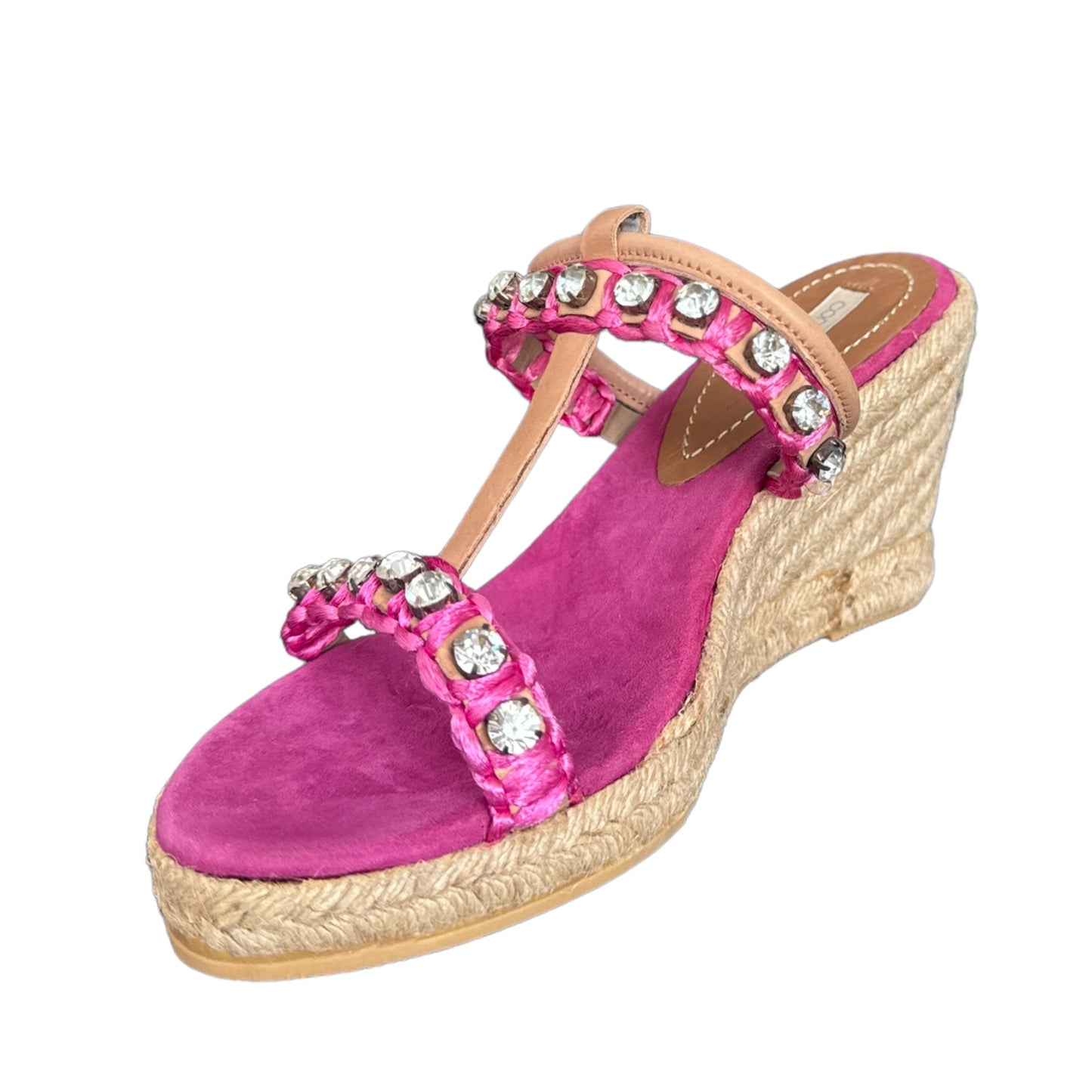 Zeppa espadrillas Coral blue