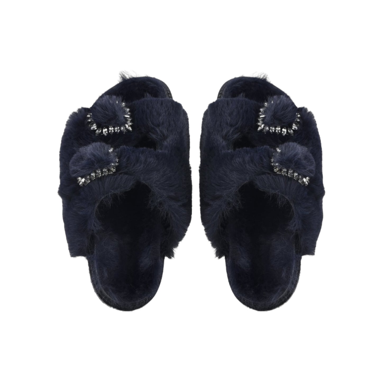 Ciabatta teddy Coral blue