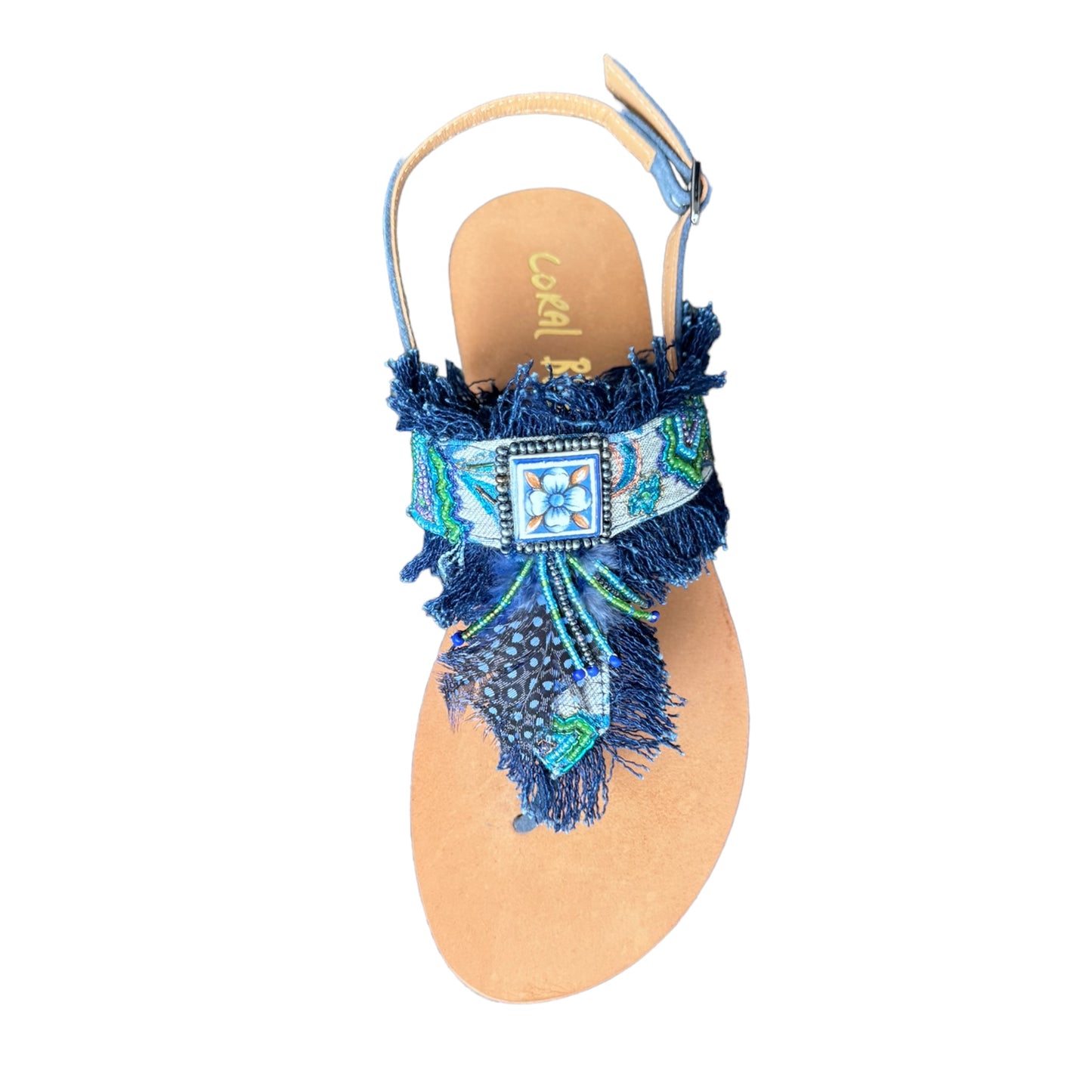 Sandalo Infradito Coral Blue