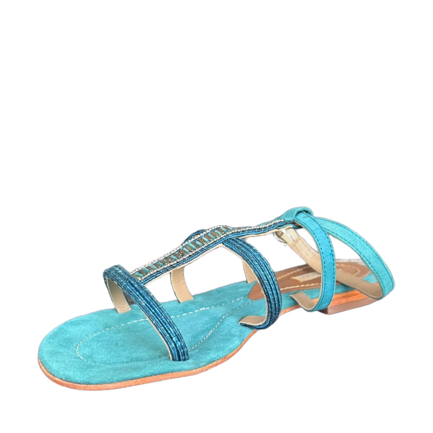 Sandalo basso Coral blue