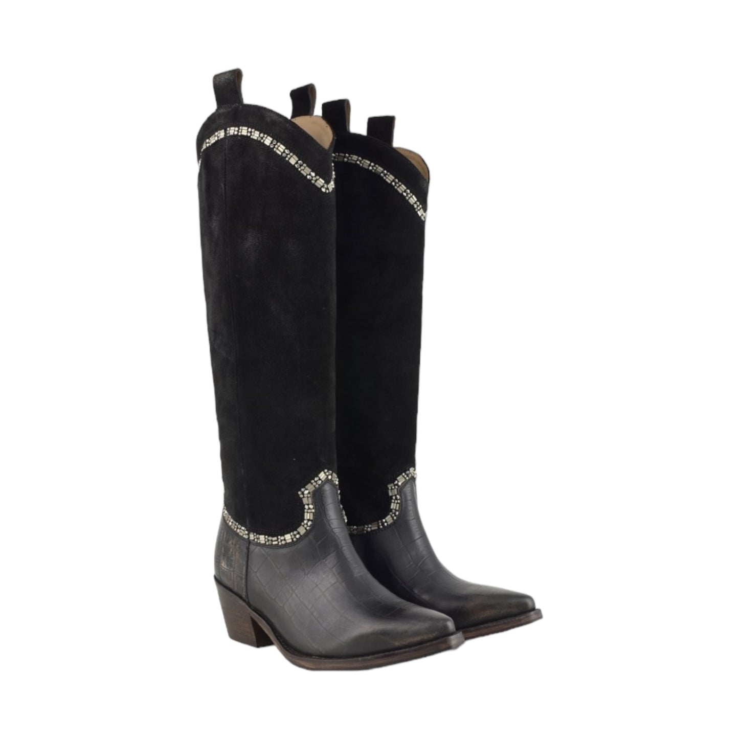 Texano alto CORAL BLUE
