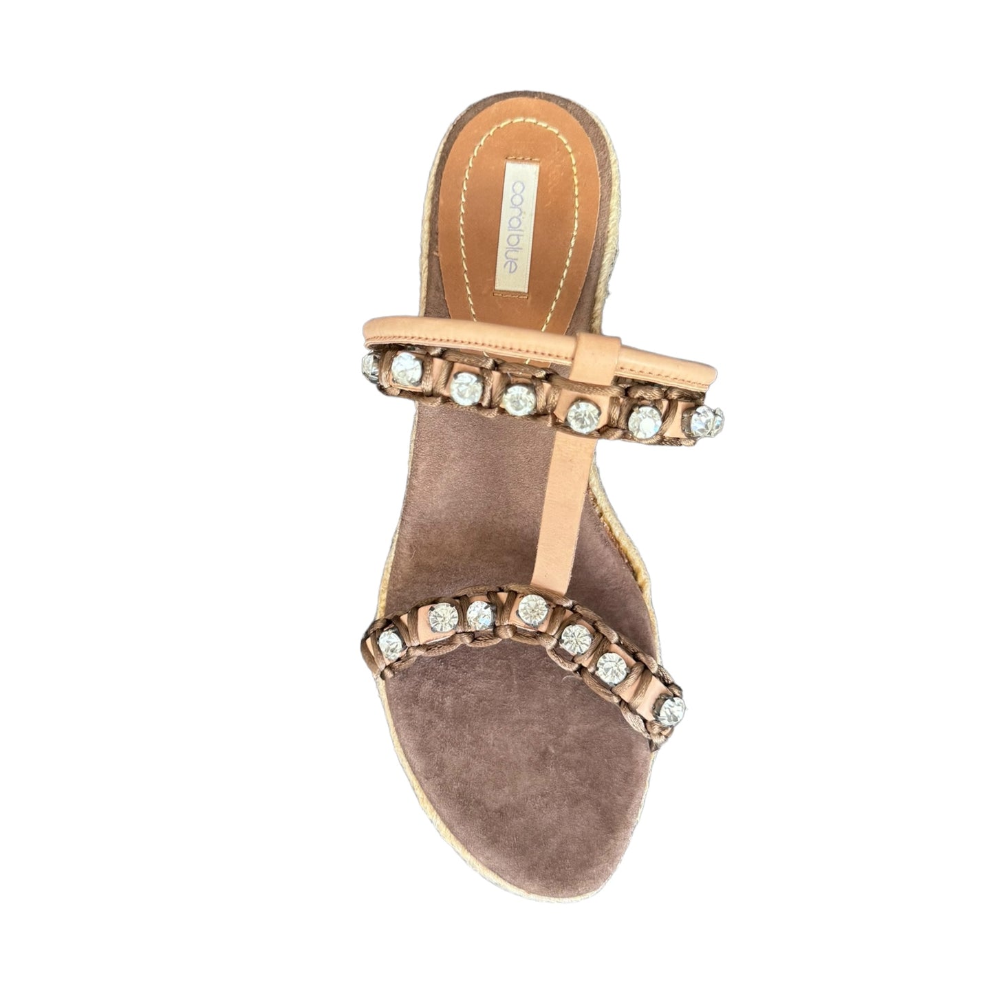 Zeppa espadrillas Coral blue