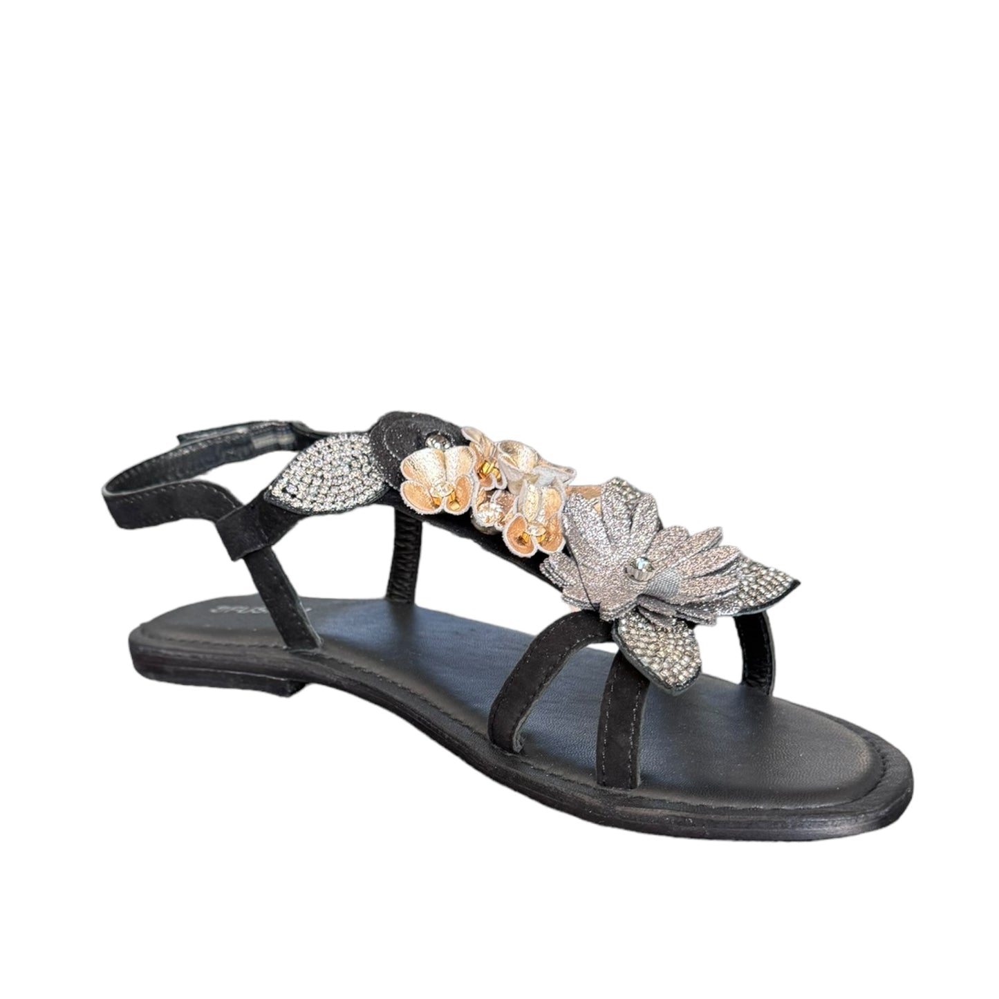 Sandalo basso fiori CB Fusion