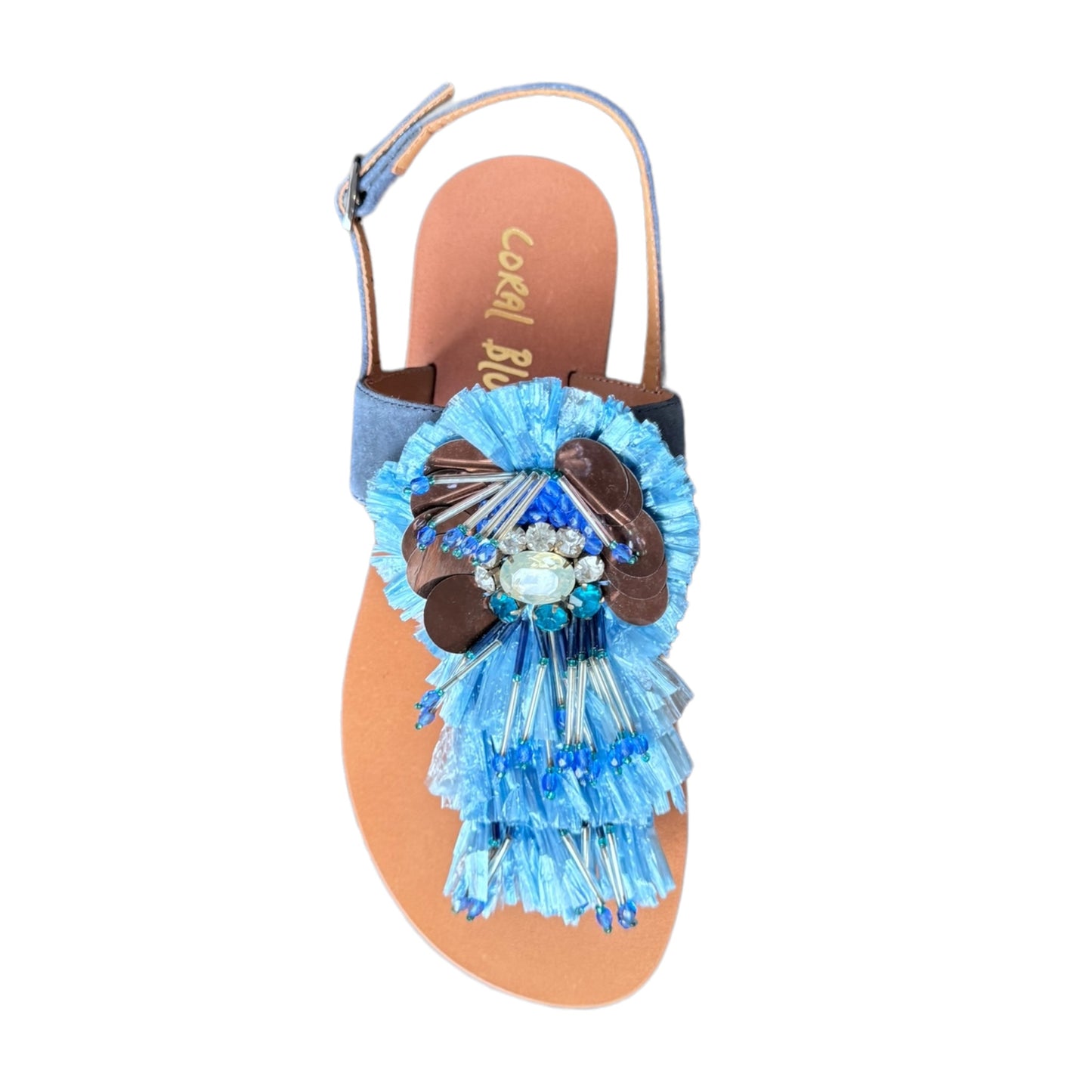 Sandalo Infradito Coral Blue