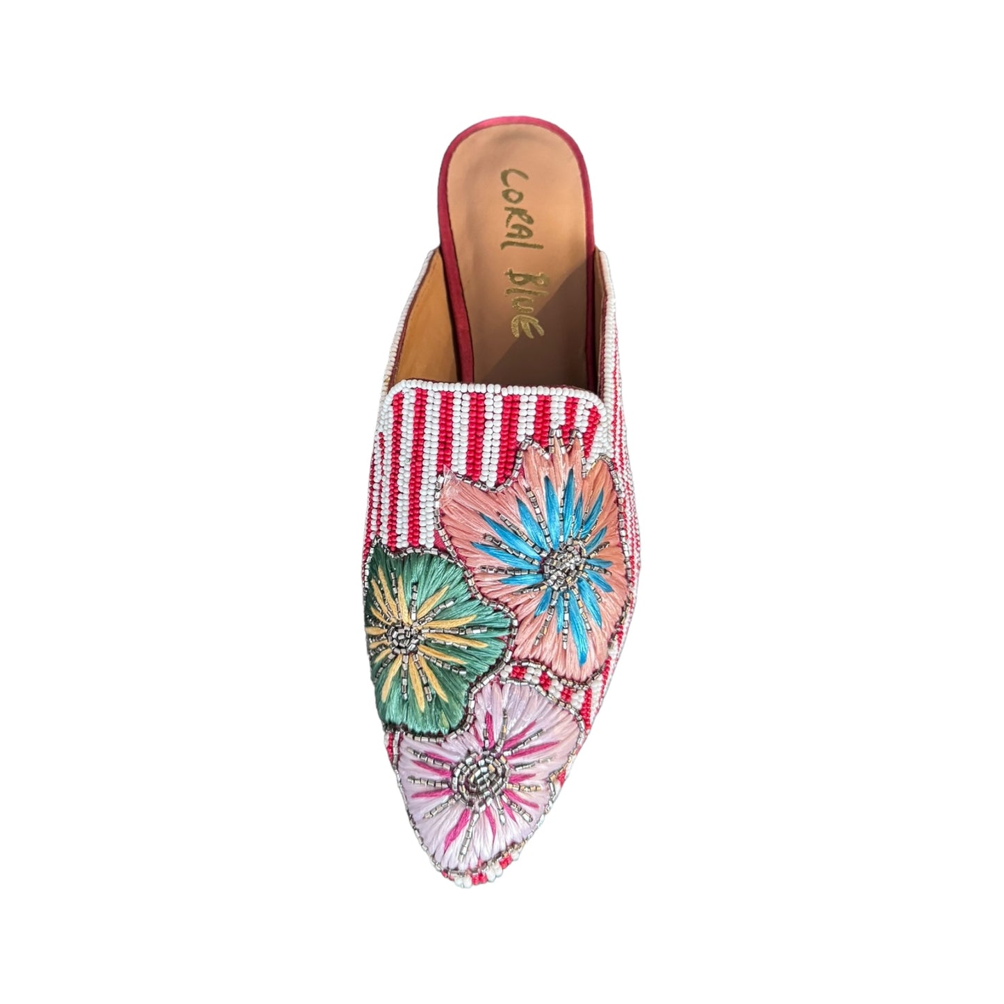 Sabot fiori Coral Blue