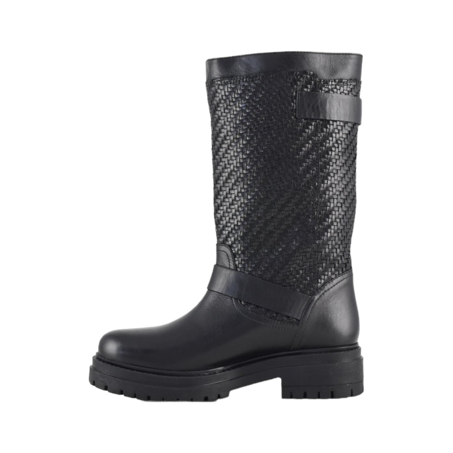 Biker boot alto Coral Blue