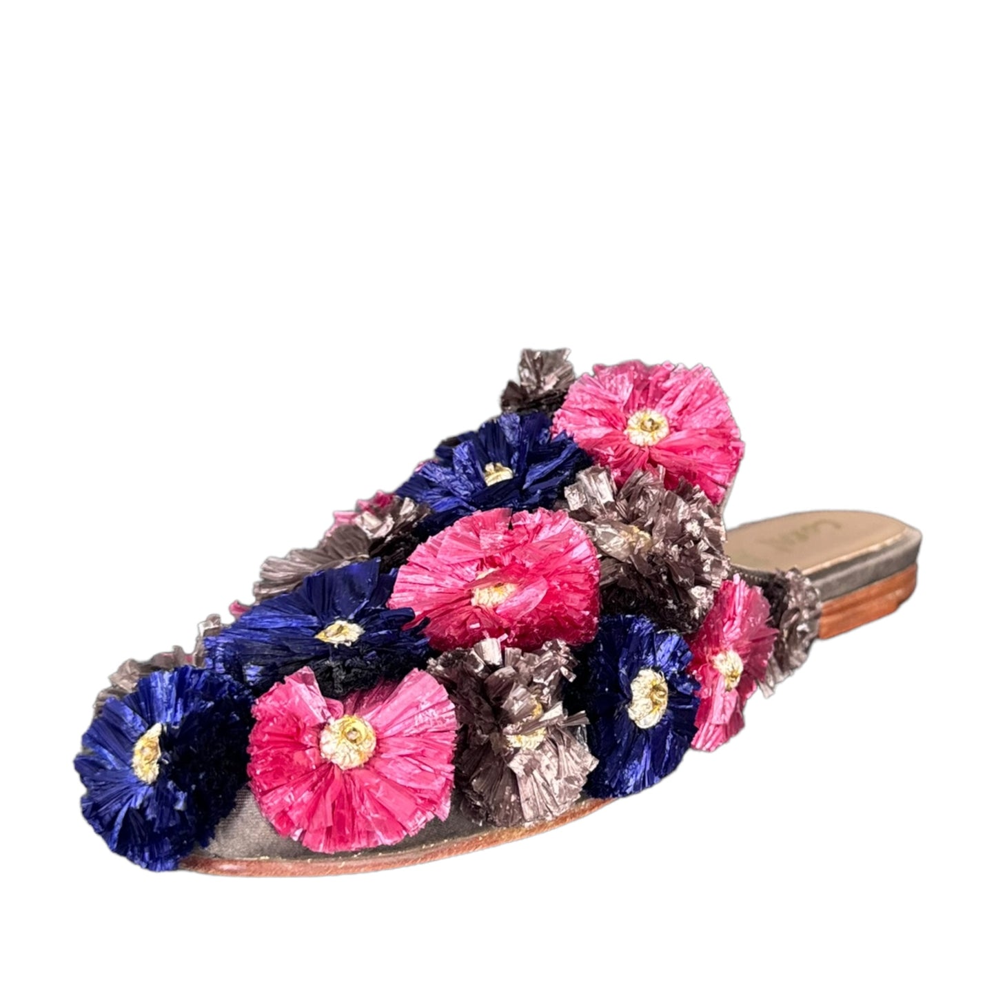 Sabot nap fiori Coral Blue