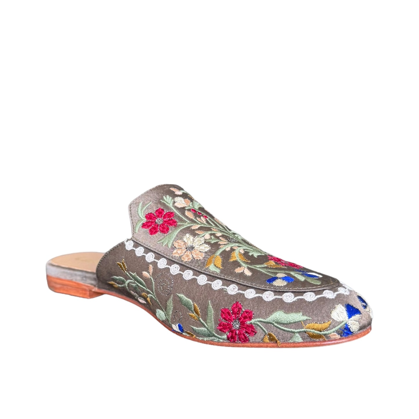 Sabot fiori Coral Blue