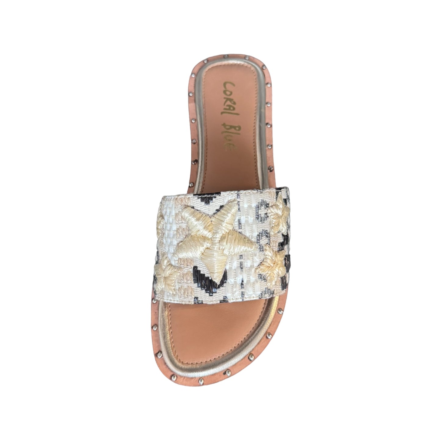 Ciabatta stelle Coral Blue