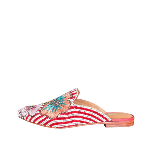 Sabot fiori Coral Blue