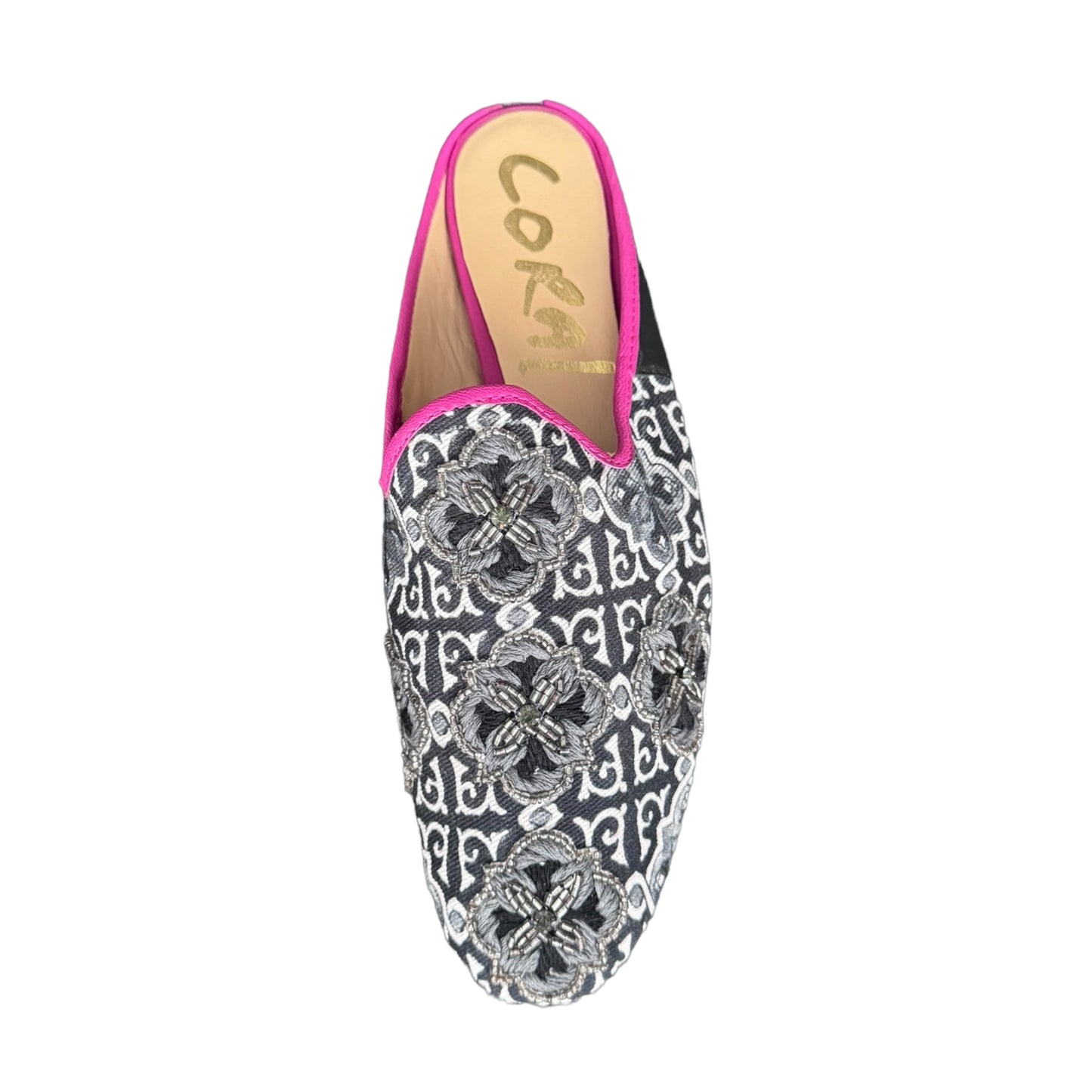 Sabot fiori Coral Blue