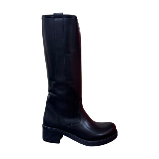 Stivale Galieti alto in pelle