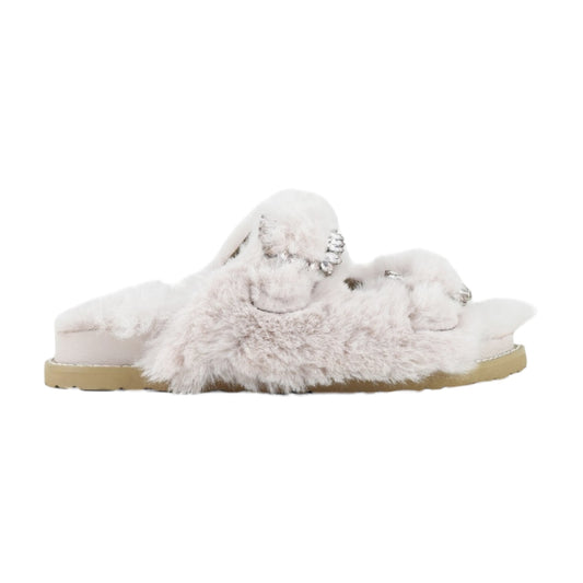 Ciabatta teddy Coral blue