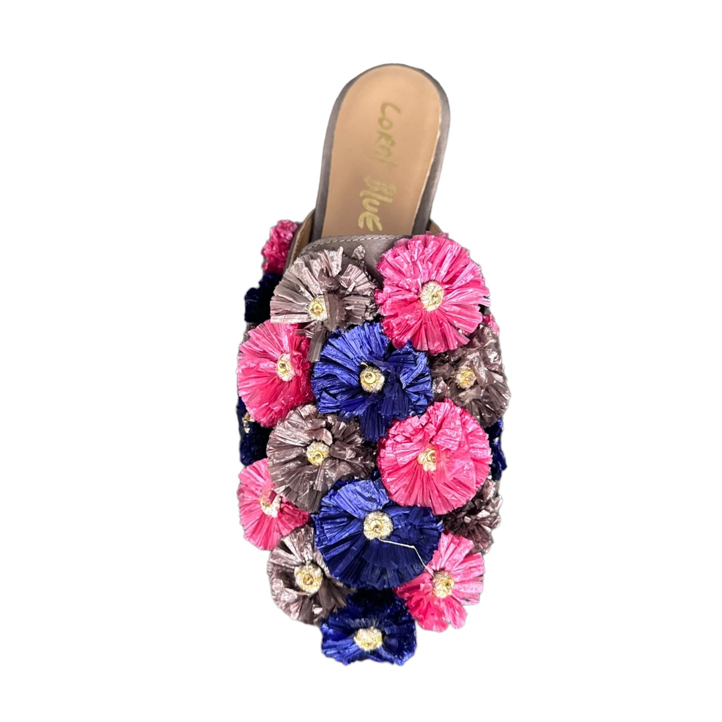 Sabot nap fiori Coral Blue