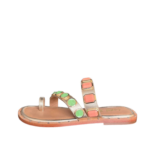 Ciabatta Coral blue