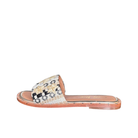 Ciabatta stelle Coral Blue