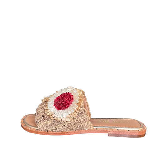 Ciabatta girasole Coral Blue